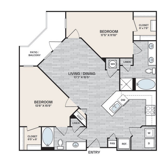 Unit 6-6204 6-6204 floor plan