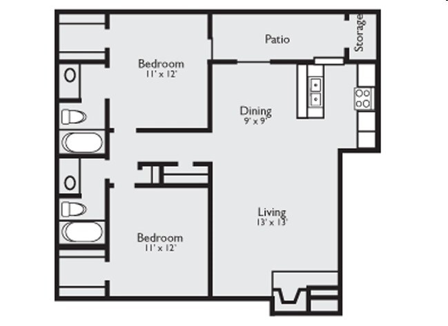 Unit 2111 1021 floor plan