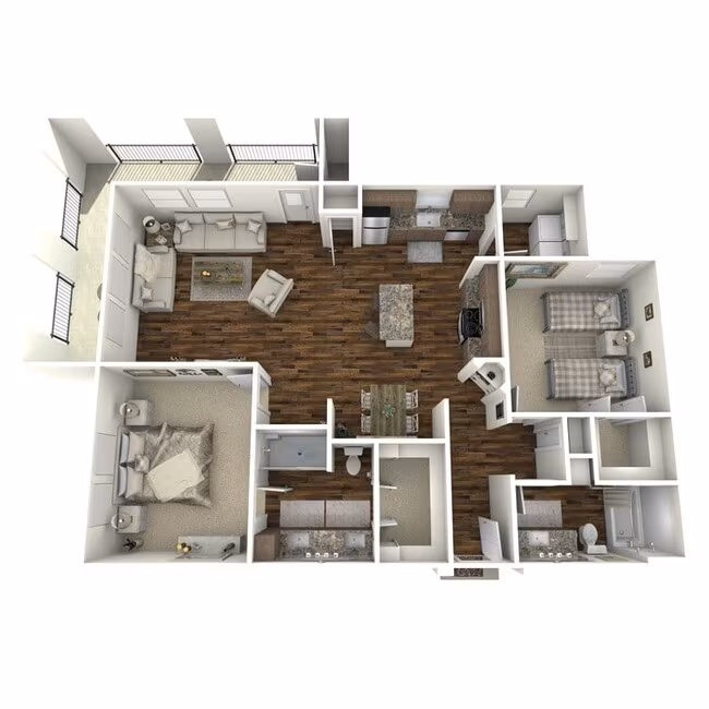 B4 3-3201 floor plan