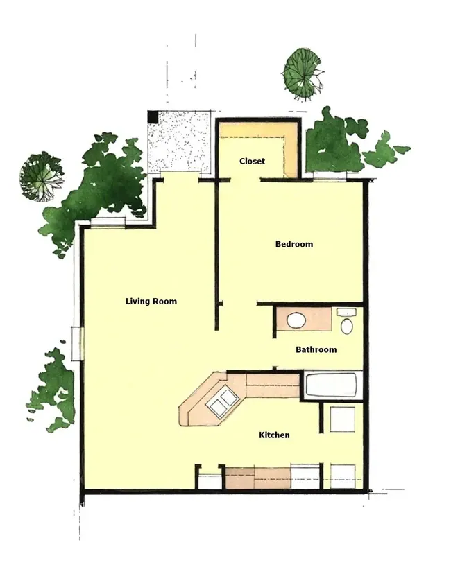 Unit 4303 4303 floor plan