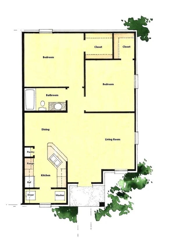 Unit 4502 4502 floor plan