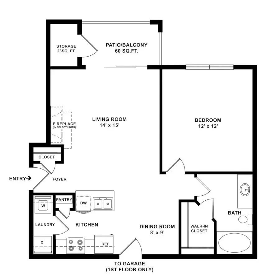A1 1517 floor plan