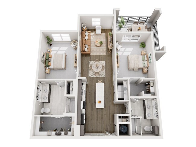 Unit 407 407 floor plan