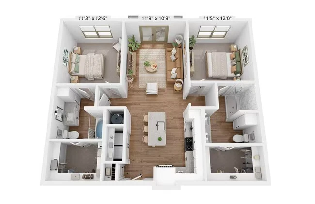 Unit 12068 12068 floor plan