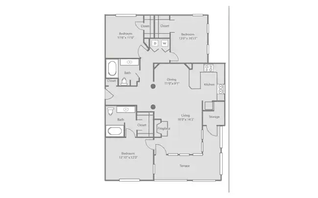Unit V0418 V0418 floor plan