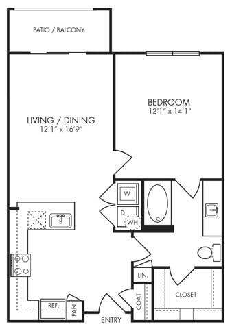 Unit 6-6214 6-6214 floor plan