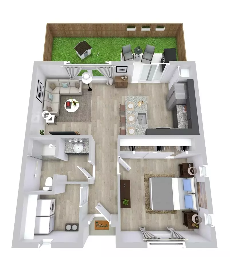 The Alcove 114 floor plan