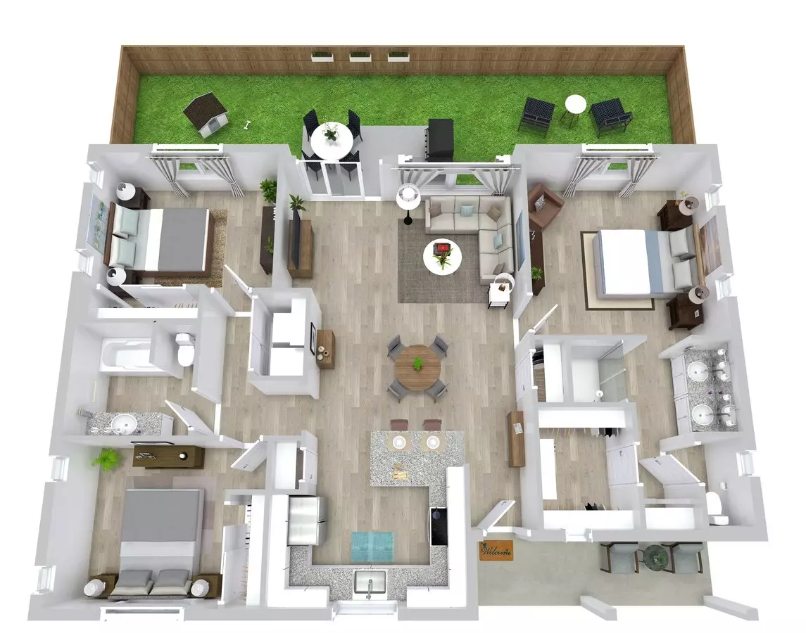 The Haven 618 floor plan