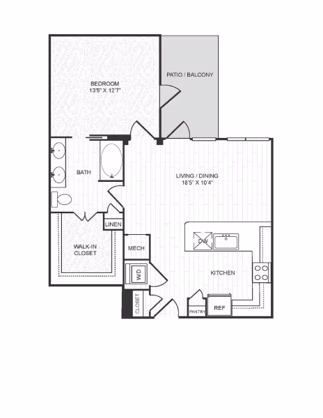 Unit 425 425 floor plan