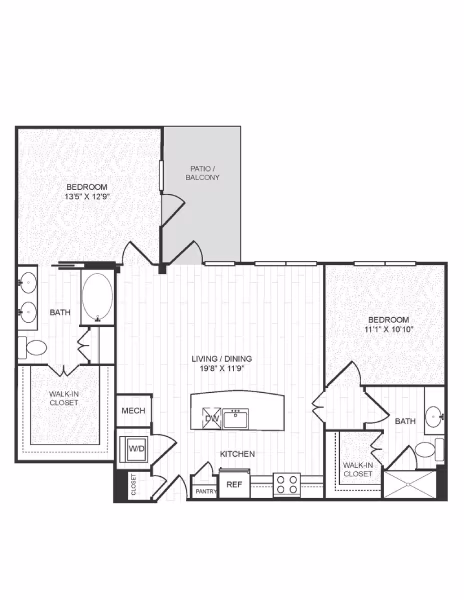 B2 319 floor plan