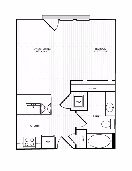 Unit 309 342 floor plan