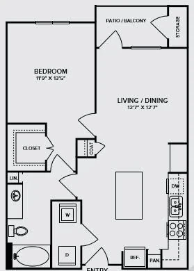 A1 370 floor plan