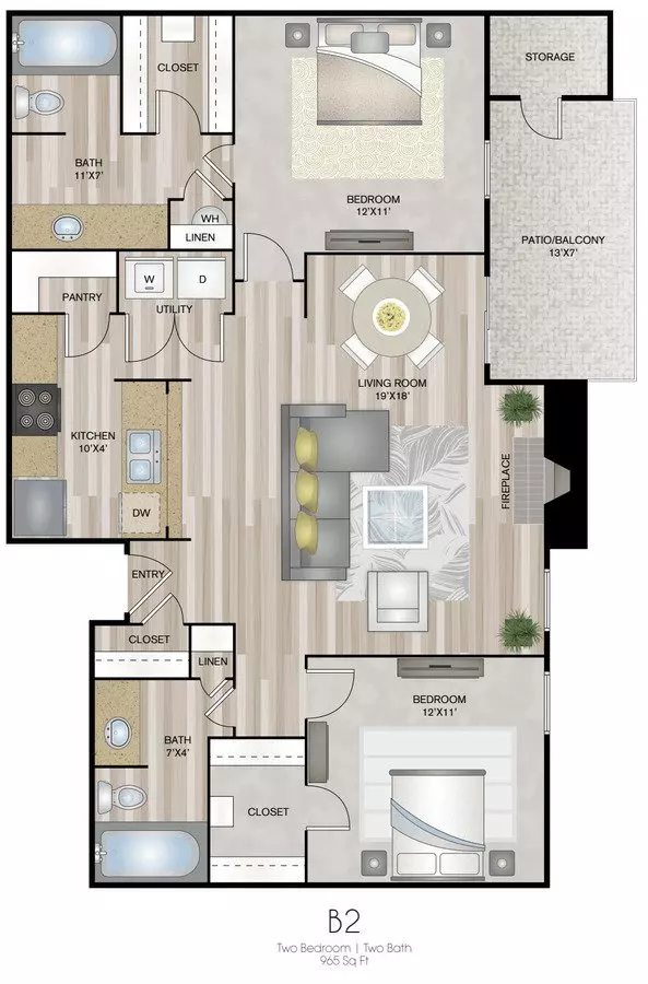 B2 1218 floor plan