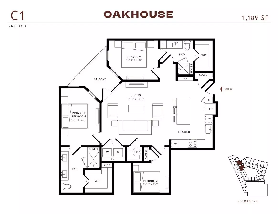 C1 108 floor plan