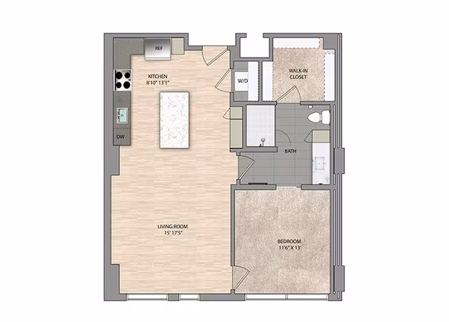 Unit 1229 1229 floor plan