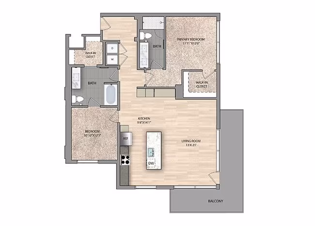 Unit 1015 1215 floor plan