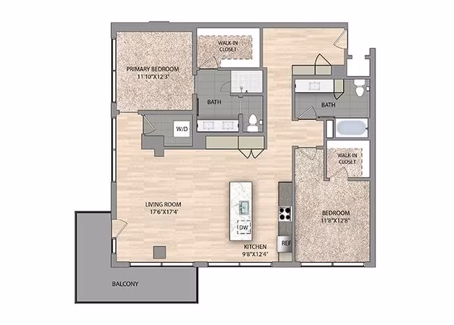 B6 1101 floor plan