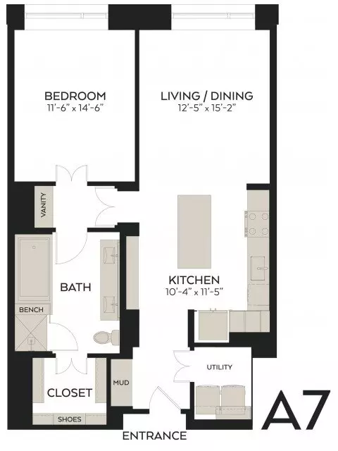 Unit 1011 1011 floor plan
