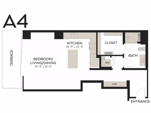 A4 The Victor-1507 floor plan