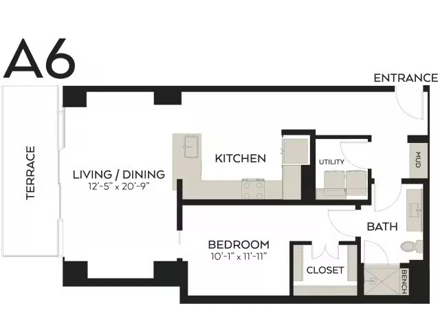 A6 The Victor-907 floor plan