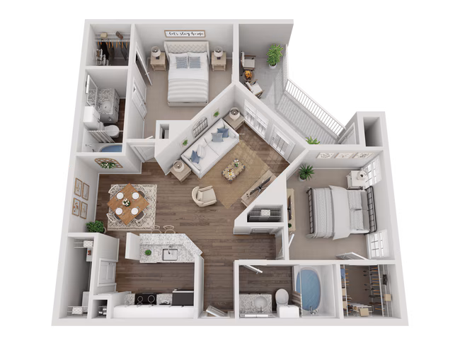 Unit 2325 2325 floor plan