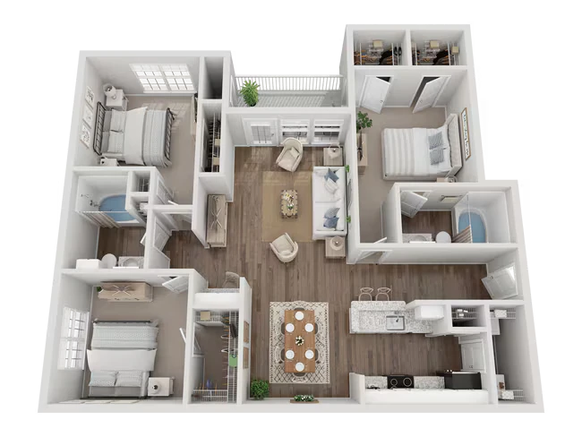 C1 0611 floor plan