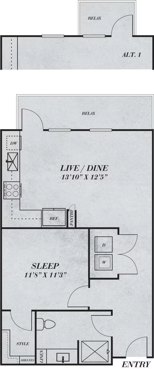 A1.2 130 floor plan
