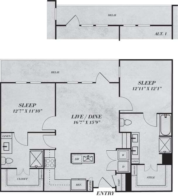 Unit 149 449 floor plan