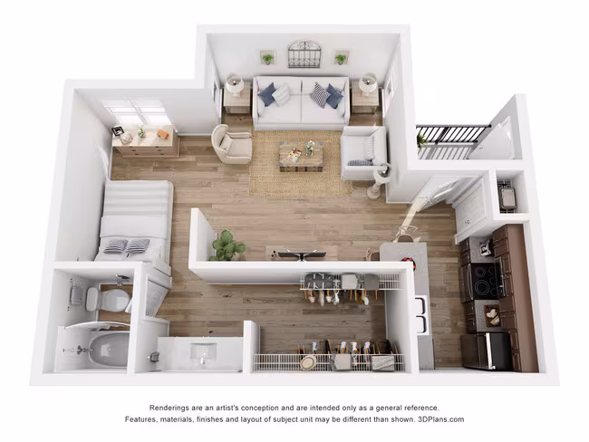 Unit O1610 O1610 floor plan