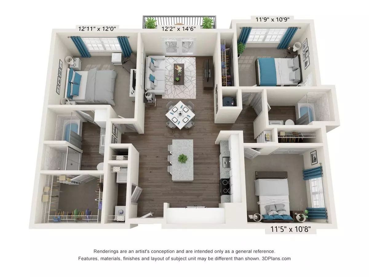 Unit 5108 5108 floor plan