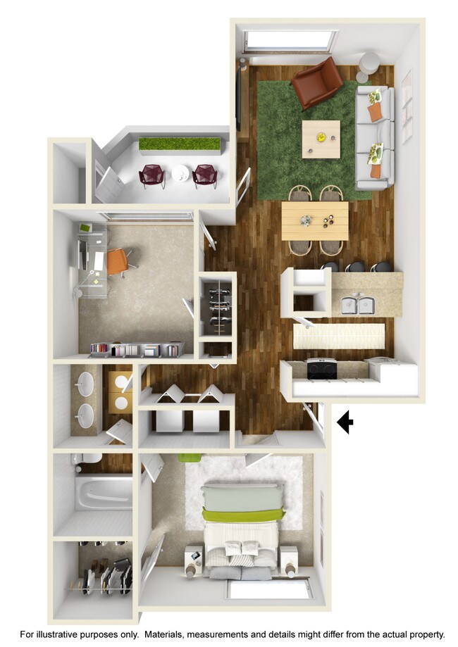 Unit 2096 1089 floor plan