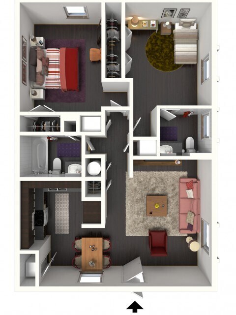 B2 A-A15 floor plan