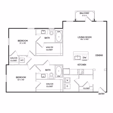 Unit 5301 5301 floor plan