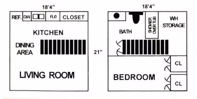 Unit 133 133 floor plan