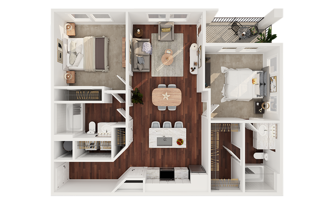 Unit 4308 4308 floor plan