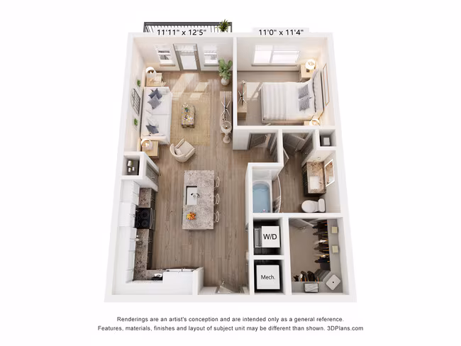 Unit 347 347 floor plan