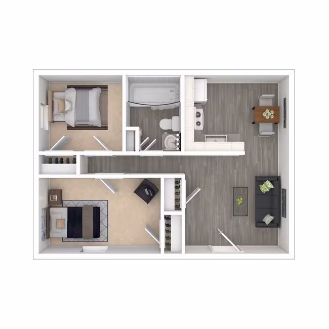 Unit 256 256 floor plan
