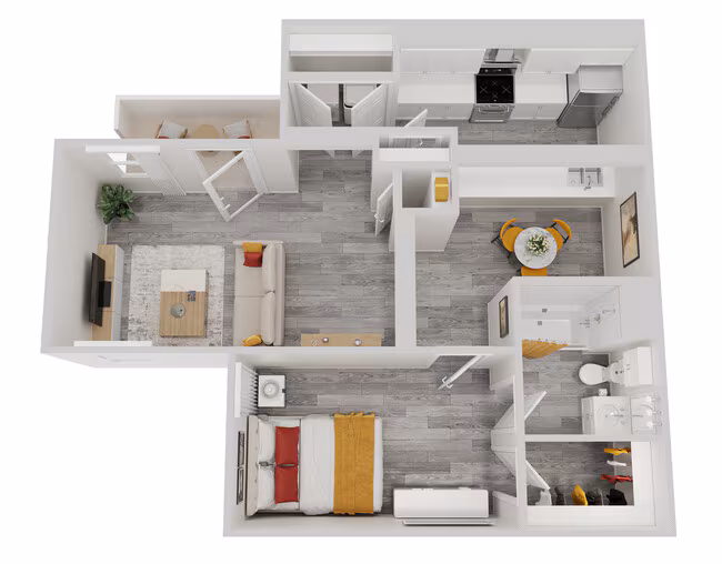 A1 floor plan