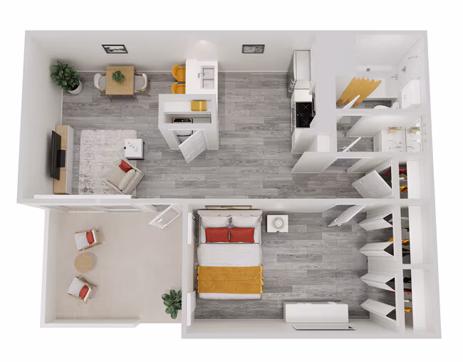 A2 floor plan