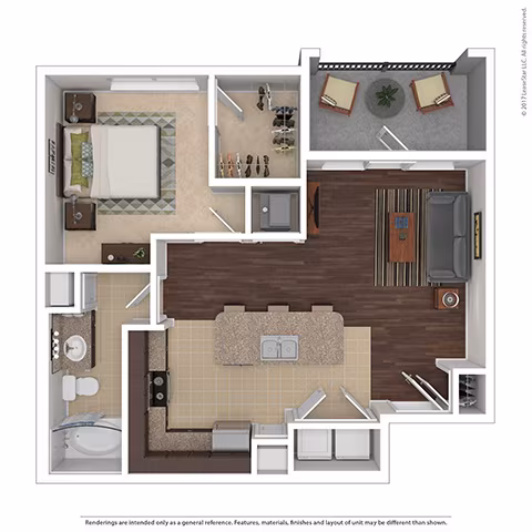 Unit 10205 07203 floor plan