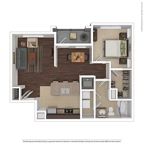 A1B 01105 floor plan
