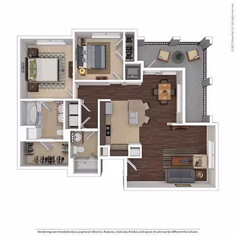 Unit 04108 10202 floor plan