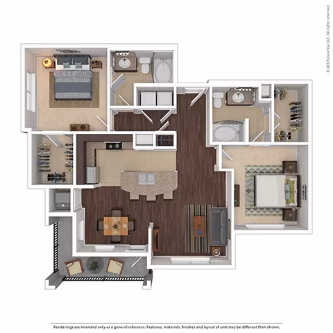 Unit 08107 05201 floor plan