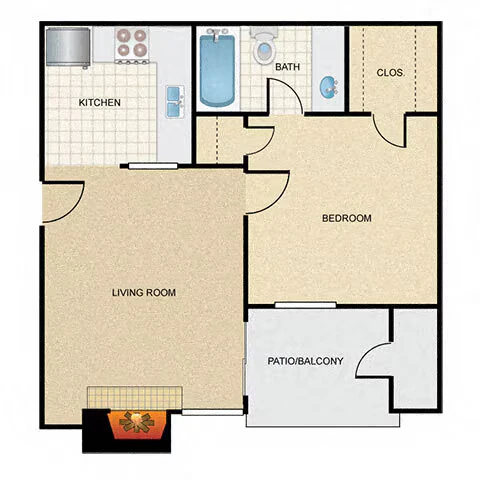 A1 0914 floor plan