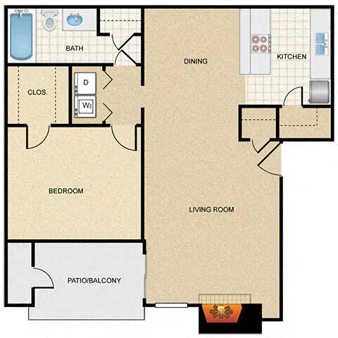 A2 1625 floor plan