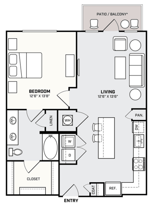 Unit 531 531 floor plan
