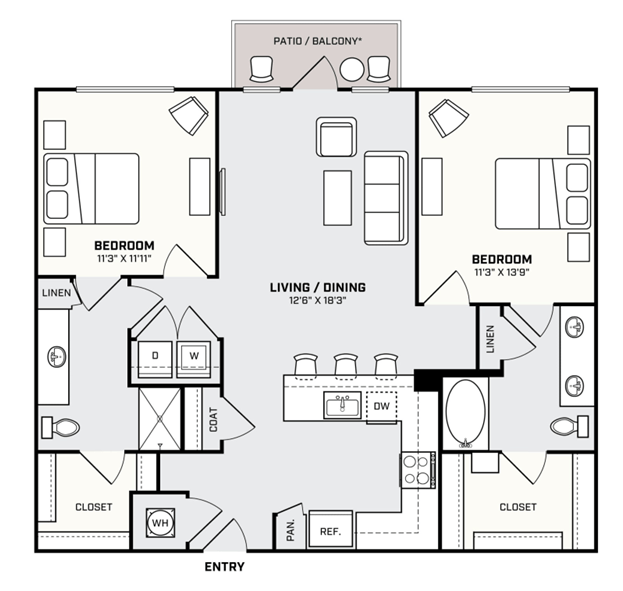 Unit 148 148 floor plan