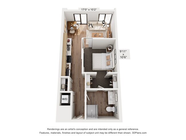 Unit 217 217 floor plan