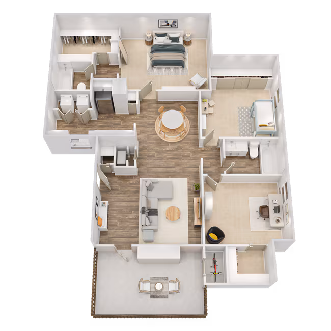 Sawyer 1523 floor plan