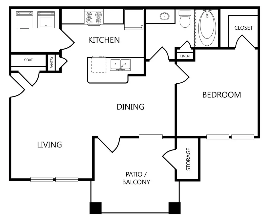 A1 5305 floor plan